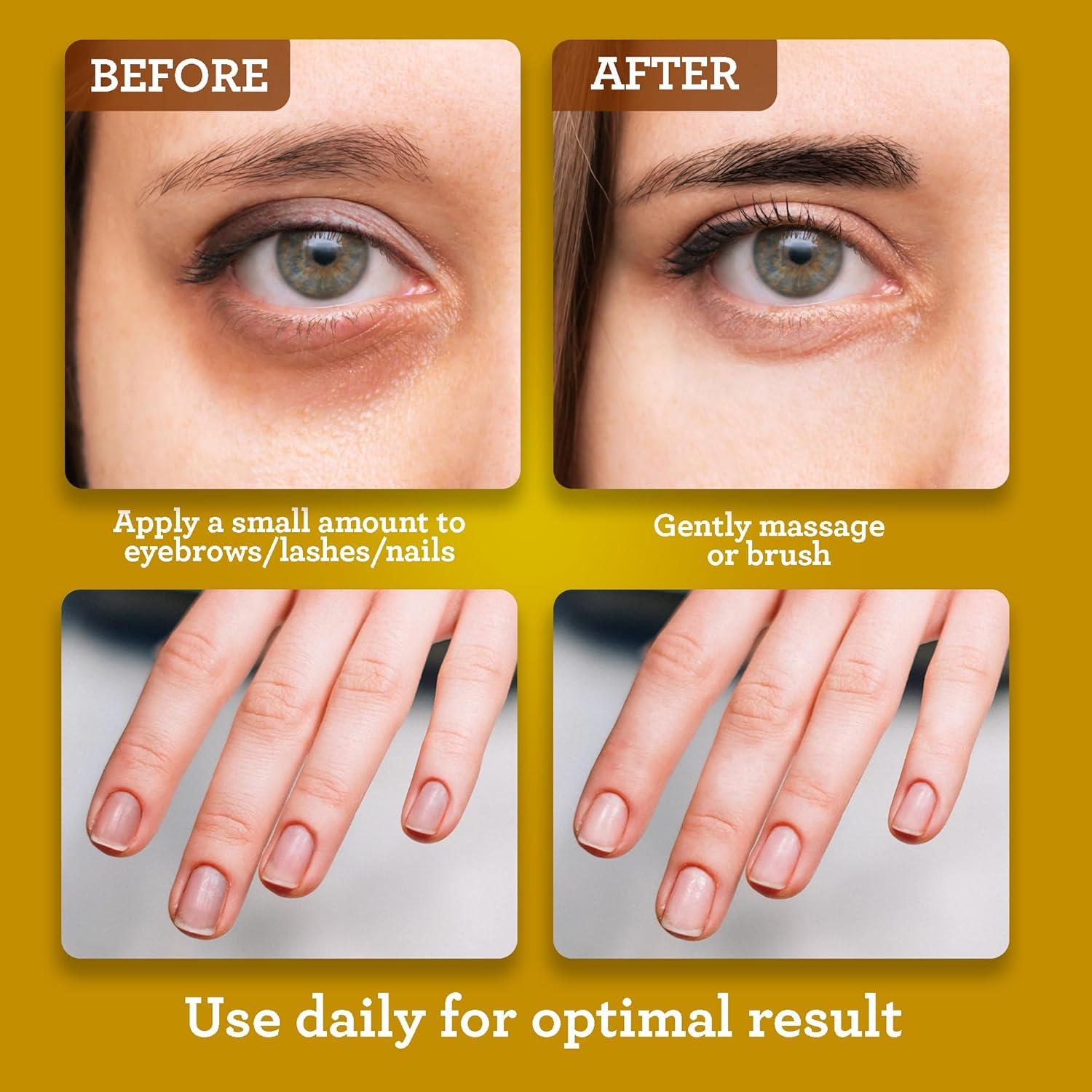 imageGuruNanda Castor Oil 8 Fl oz 100 Pure ampamp Natural Cold Pressed ampamp HexaneFree Hydrating Carrier Oil for Skin Hair Eyebrows ampamp Eyelashes GrowthCastor Oil