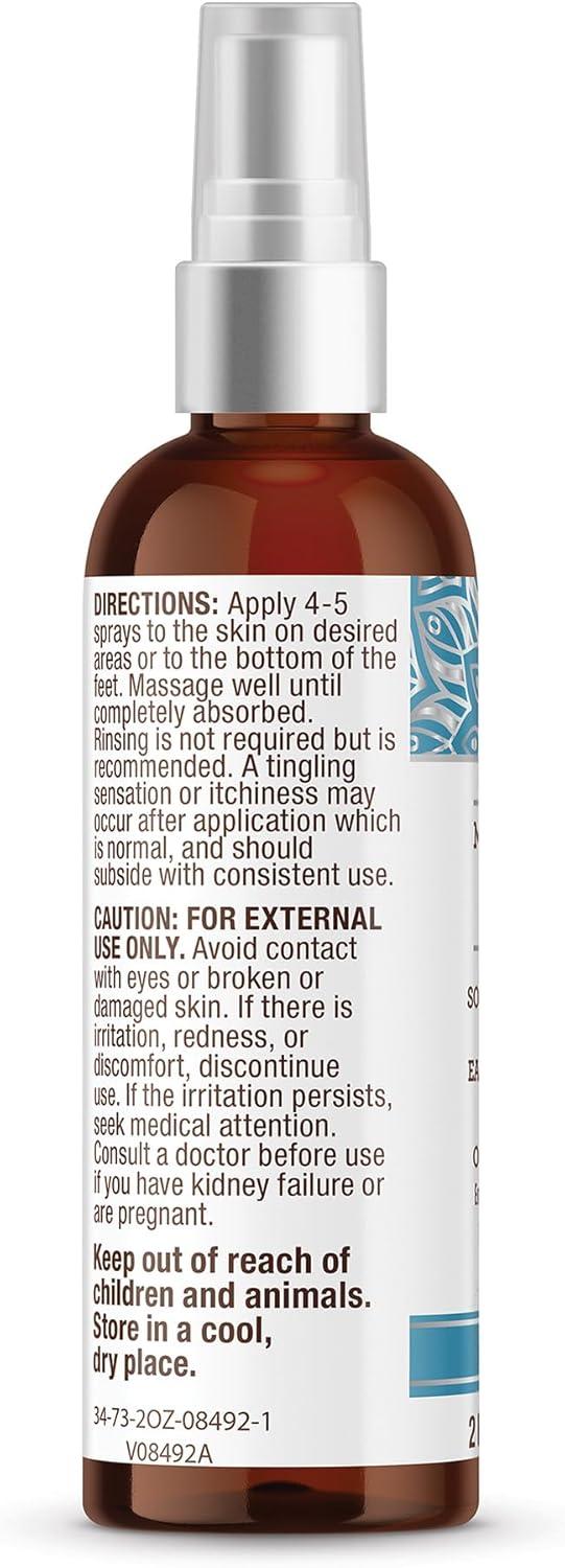 imageGuruNanda Magnesium Oil Spray 2 Fl Oz Topical Magnesium Spray with Natural Essential Oils ampamp Aloe Vera Helps with Muscle Soreness ampamp Relaxation CrueltyFree