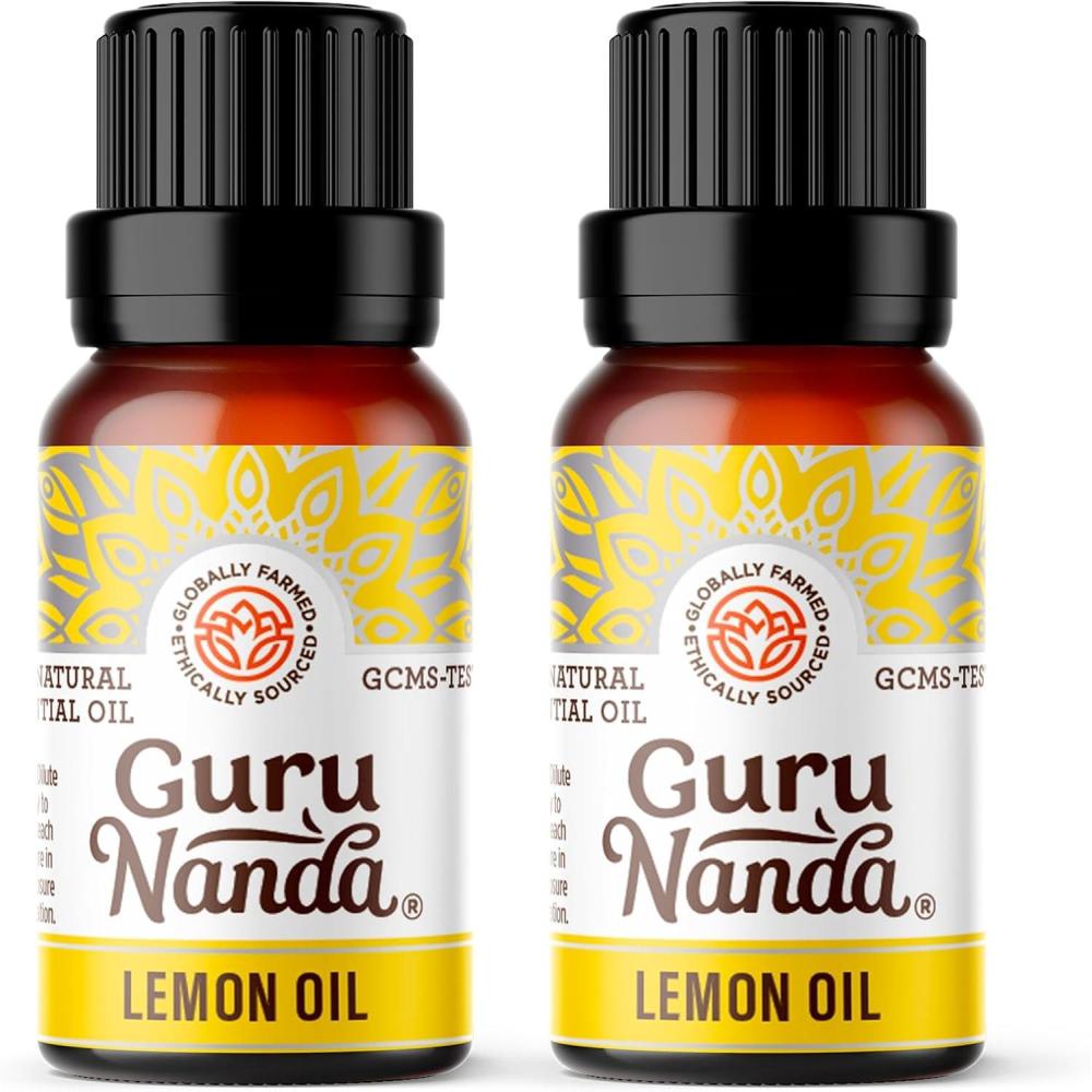 imageGuruNanda Frankincense Essential Oil 100 Pure Natural and Undiluted Diffuser Oil for Aromatherapy Massages ampamp DIY Recipies Promotes Comfort ampamp Supports Radiantlooking Skin 05 fl OzLemon