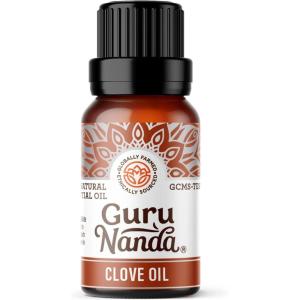 GuruNanda Eucalyptus Essential Oil -100% Pure, Natural and Undiluted Aromatherapy Oil for Diffusers – Enhances Your Breathing Space – Perfect for Massages (2X0.5 Fl Oz)(Clove)