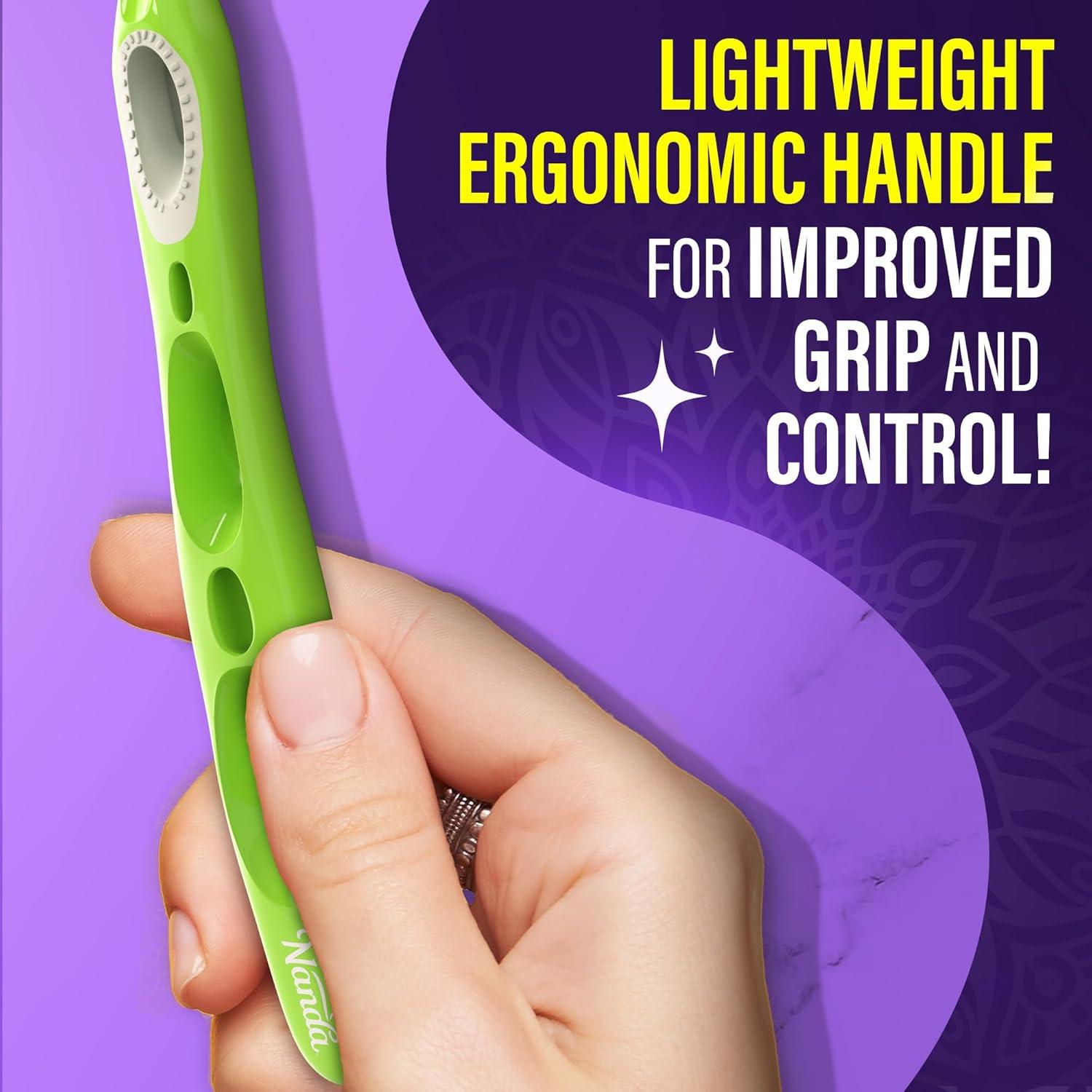 imageGuruNanda Silent Force ToothbrushBig Tuft Bristles for Deep Cleaning ampamp Thorough Plaque Removal Gentle on Teeth ampamp Gums Ergonomic Handle EcoFriendly BPAFree 2 Count