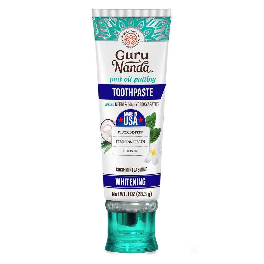 imageTravelSize FluorideFree Whitening Toothpaste with Neem ampamp Hydroxyapatite