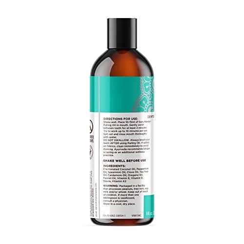 imageGuruNanda Basic Better Gums Regimen 2 CocoMint Pulling Oil Tongue Scraper Butter on Gums Toothbrush 6 Count Concentrated ampamp Dual Barrel Mouthwash