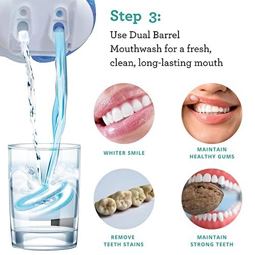 imageGuruNanda Basic Better Gums Regimen 2 CocoMint Pulling Oil Tongue Scraper Butter on Gums Toothbrush 6 Count Concentrated ampamp Dual Barrel Mouthwash