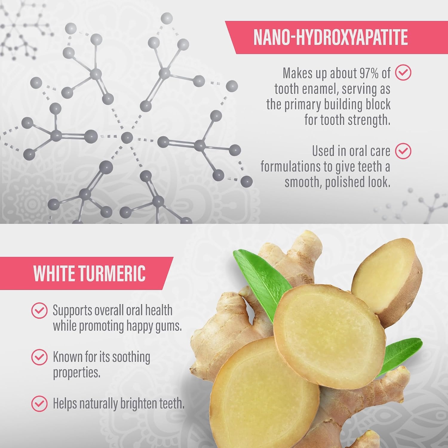 image:imageGuruNanda Sensitive Toothpaste 5 Potassium Nitrate for Tooth Sensitivity Relief with NanoHydroxyapatite Xylitol amp White Turmeric with Toothpaste Squeezer Natural Clove Mint 4 Pack42 Ounce Pack of 4