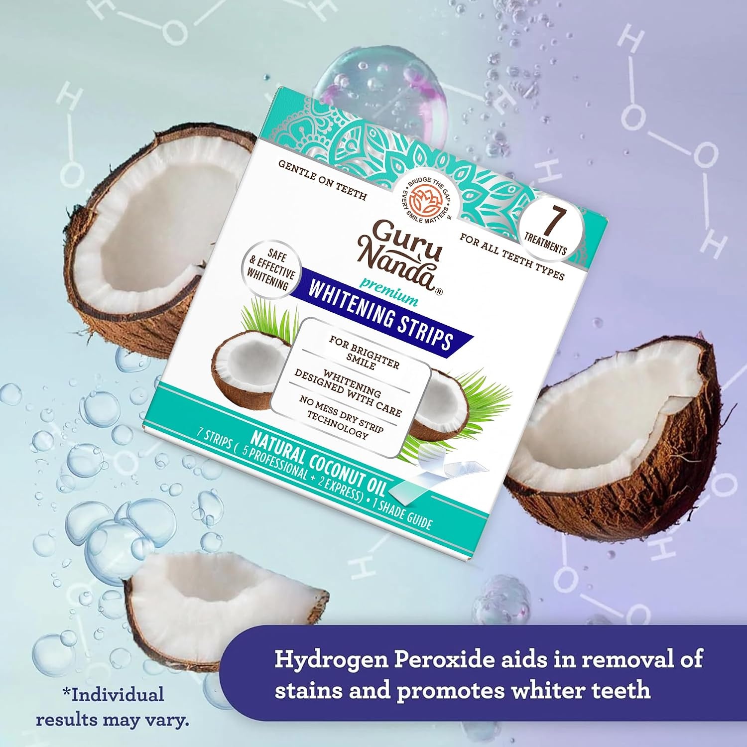 image:imageGuruNanda Ultimate Whitening Duo Professional LED Whitening Kit amp 7Day Whitening Strips for Removing Surface Stains amp Achieving a Brighter Smile OnThego